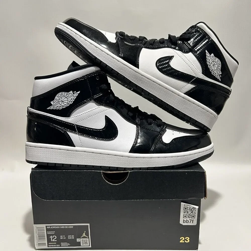 Nike Shoes Air Jordan 1 Retro Mid SE “All-Star/Carbon Fiber” 2024